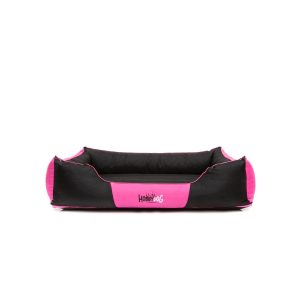 Hobby Dog Comfort Black with Hot Pink Dog Bed 04