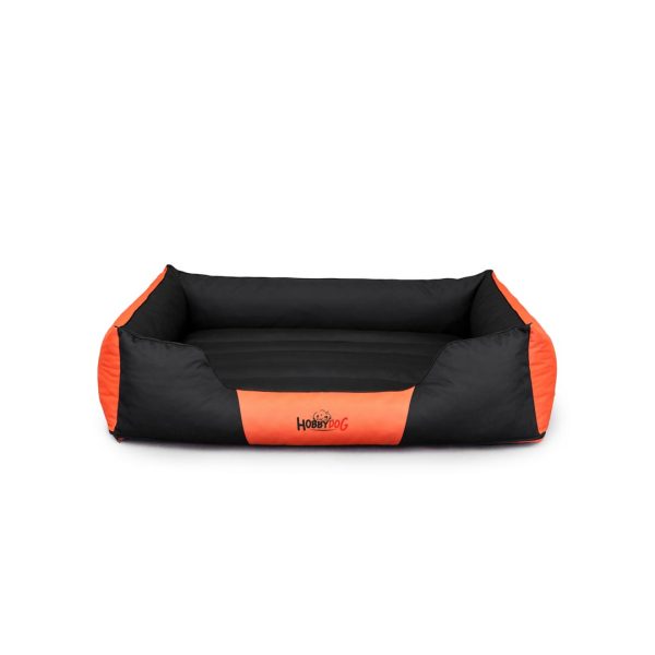 Hobby Dog Comfort Black with Orange Dog Bed 03