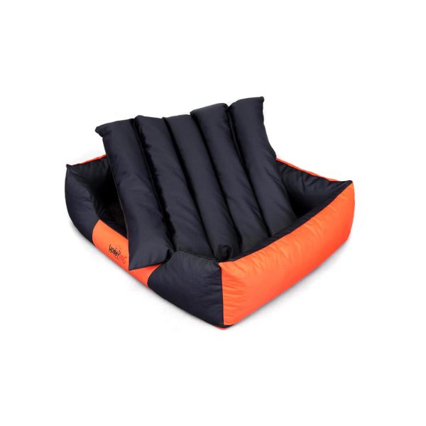 Hobby Dog Comfort Black with Orange Dog Bed 04