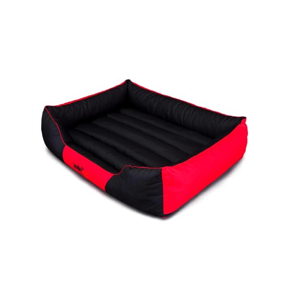 Hobby Dog Comfort Black with Red Dog Bed 01