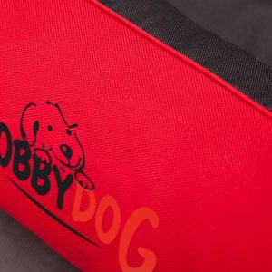 Hobby Dog Comfort Grey with Red Dog Bed 04