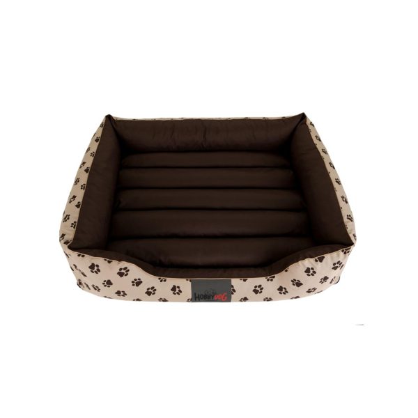 Hobby Dog Prestige Beige with Paws Dog Bed 4