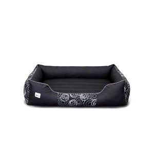 Hobby Dog Prestige Black Circadelic Dog Bed 01