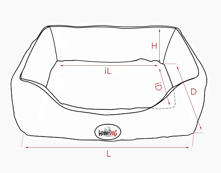 Hoby Dog Donut Bed Dimensions