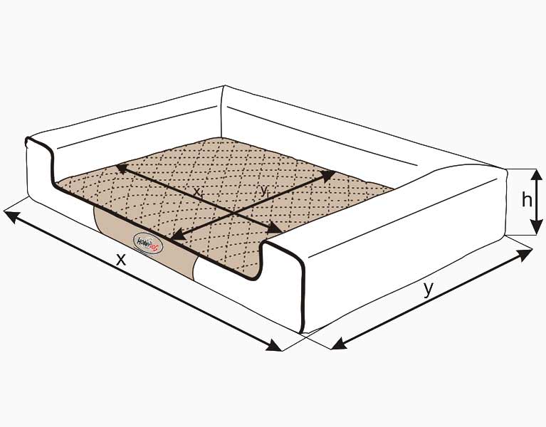 Hoby Dog Victoria Bed Dimensions