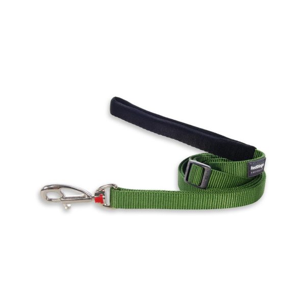 Red Dingo Classic Green Adjustable Dog Lead