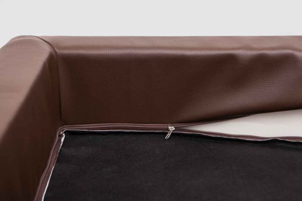 Deluxe Brown Dog Bed 07